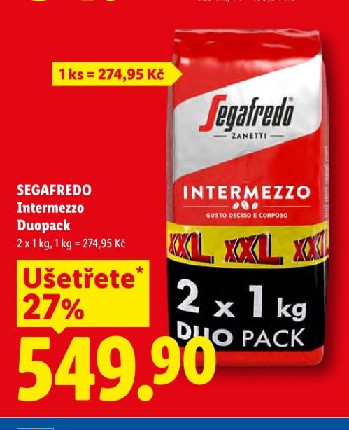 SEGAFREDO Intermezzo Duopack