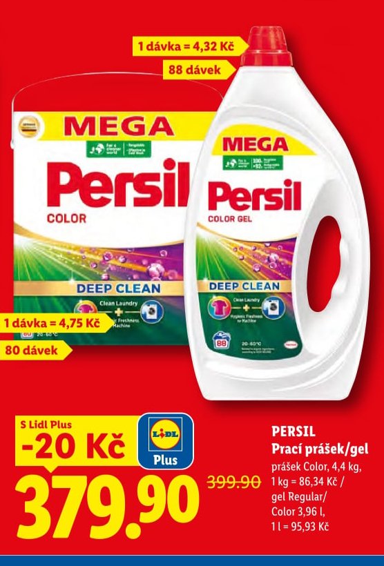 PERSIL Prací prášek/gel