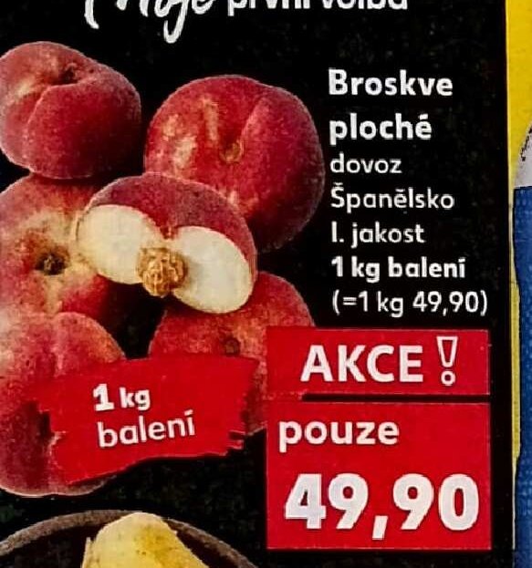 Broskve ploché
