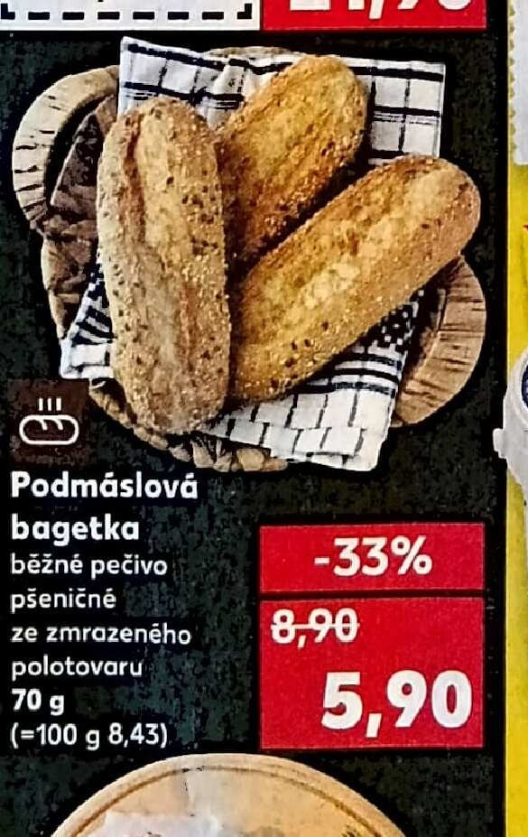 Podmáslová bagetka