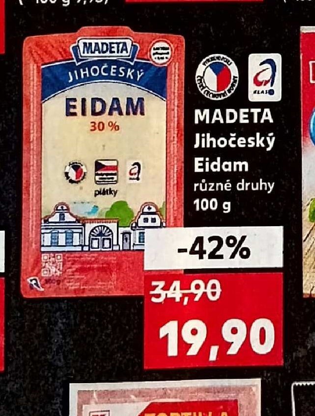 MADETA Jihočeský Eidam