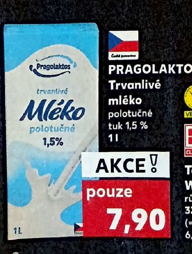 PRAGOLAKTOS Trvanlivé mléko