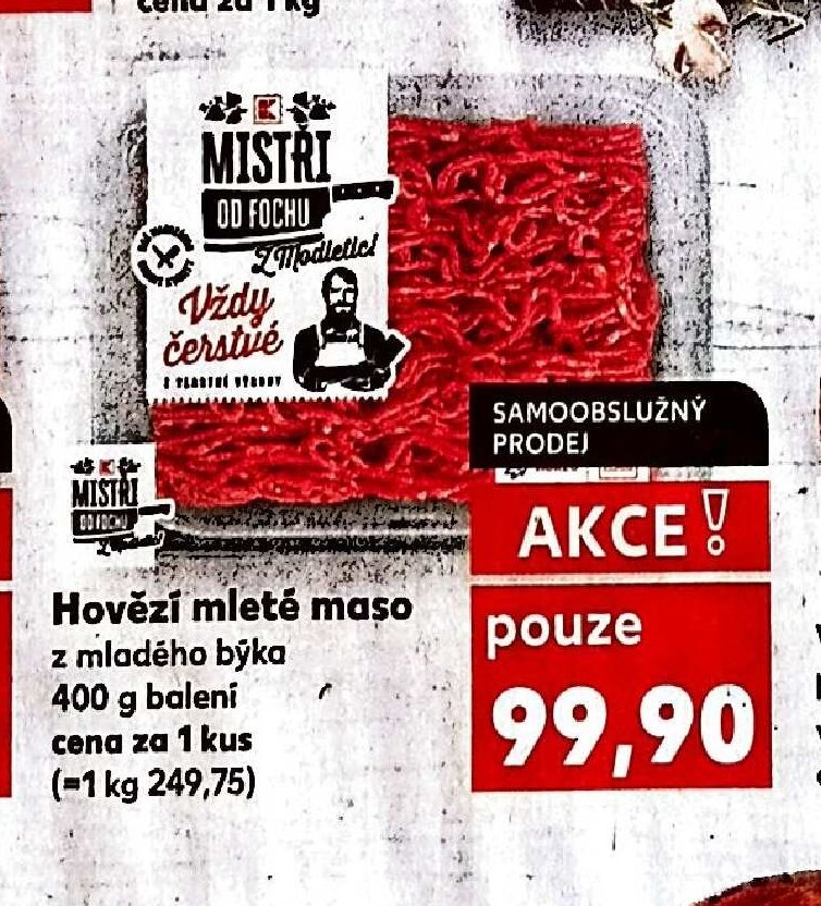 Hovězí mleté maso