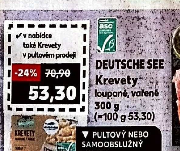 Deutsche See Krevety