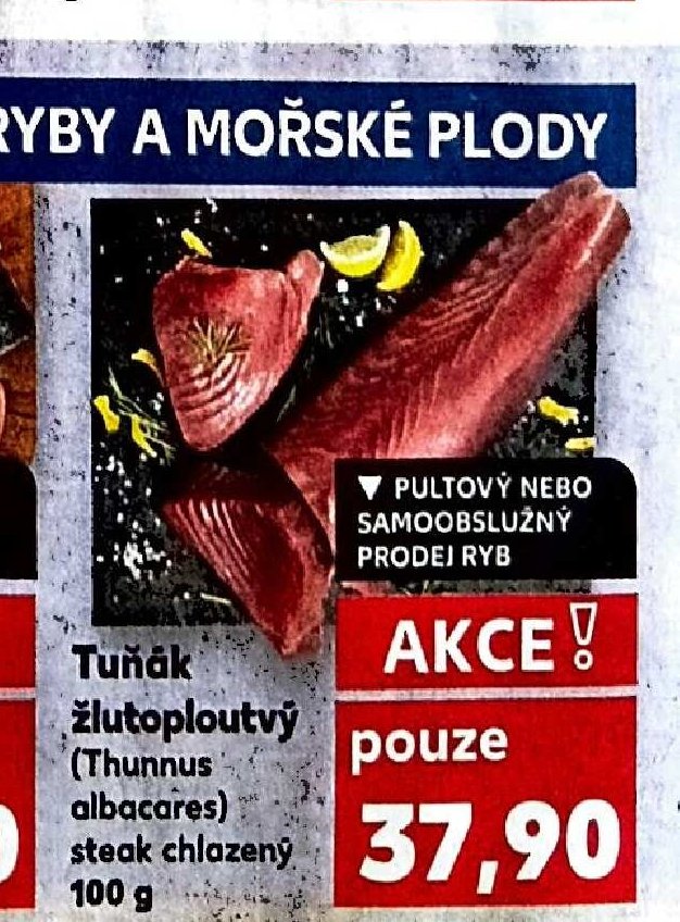 Tuňák žlutoploutvý