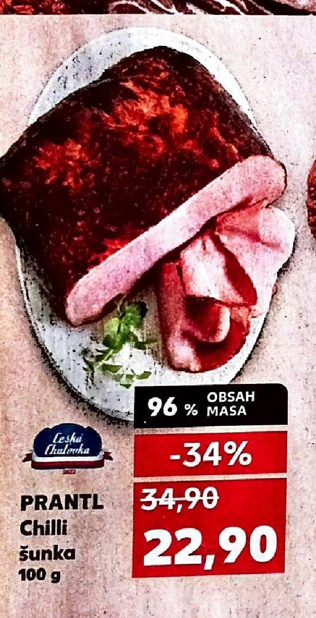 PRANTL Chilli šunka 100 g
