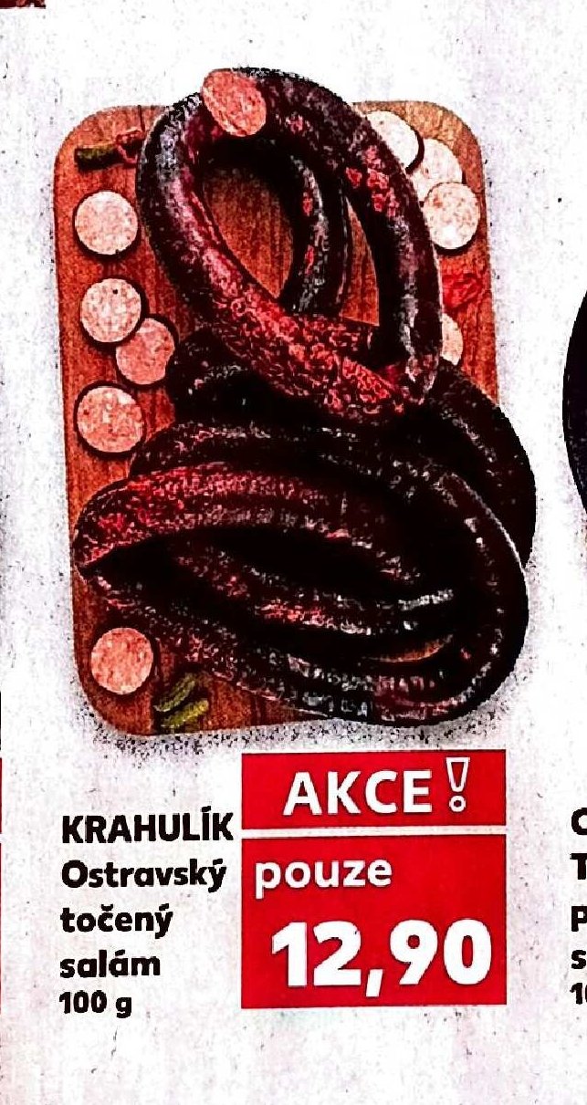 KRAHULÍK Ostravský točený salám 100 g