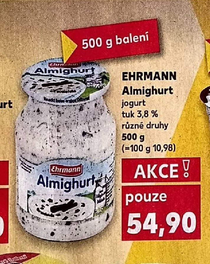 EHRMANN Almighurt jogurt