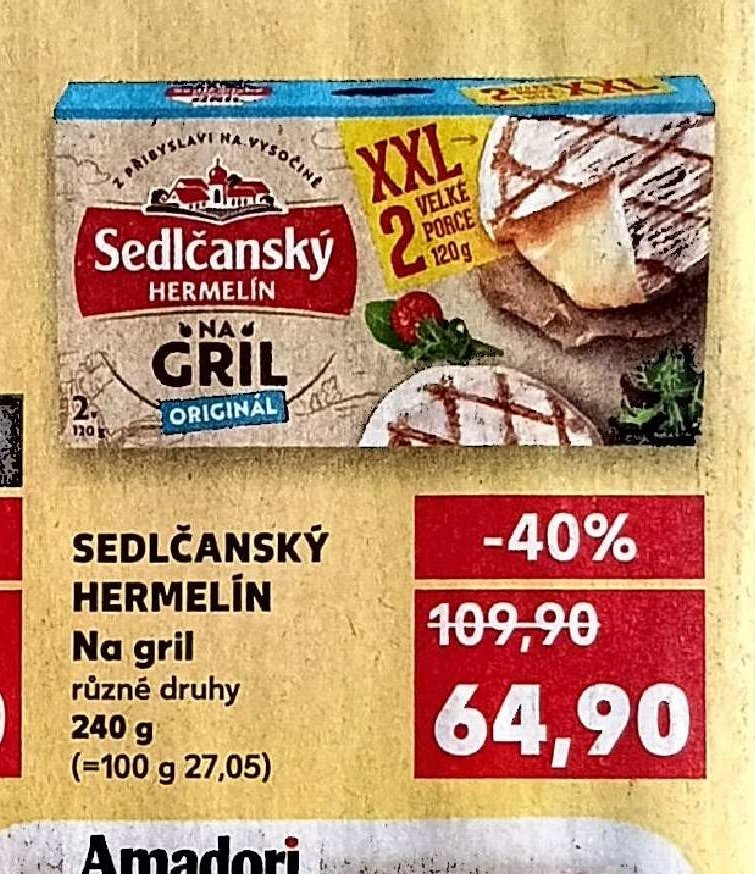 Sedlčanský Hermelín na gril 240g