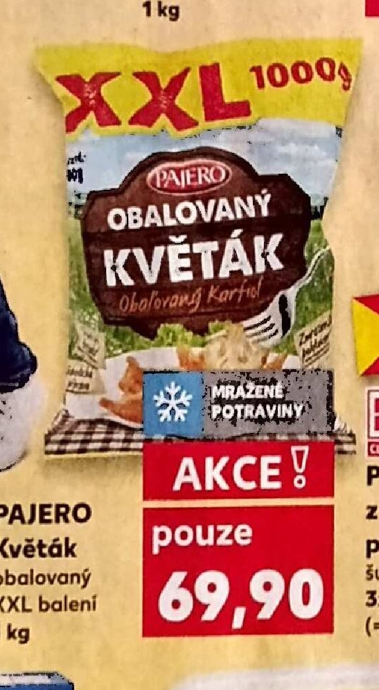 Pajero Květák obalovaný