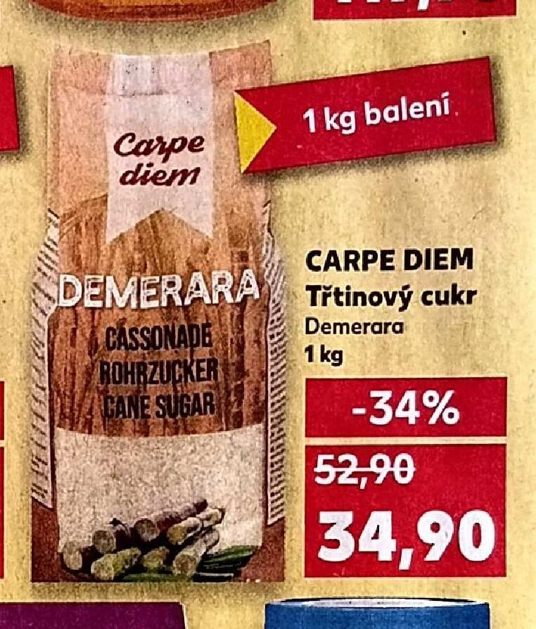 Carpe Diem Třtinový cukr