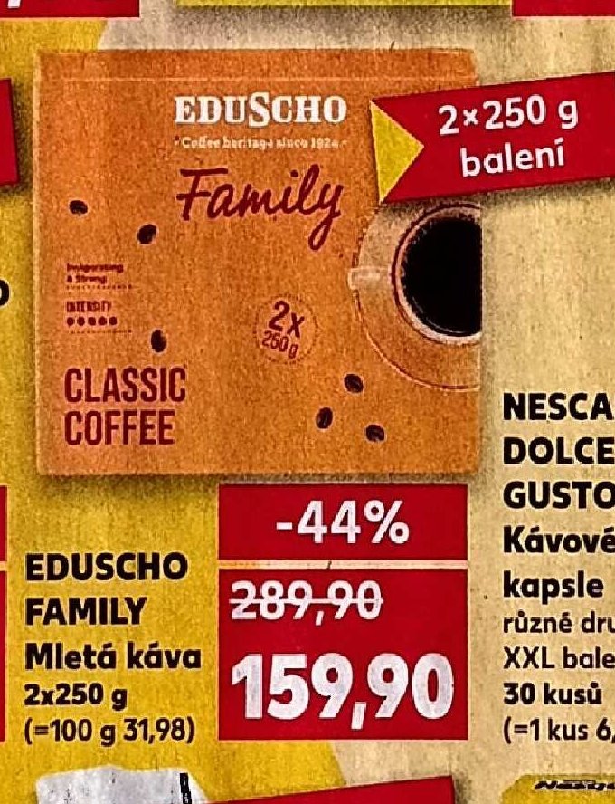 Eduscho Family mletá káva
