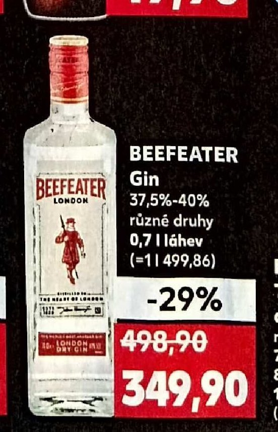 BEEFEATER Gin