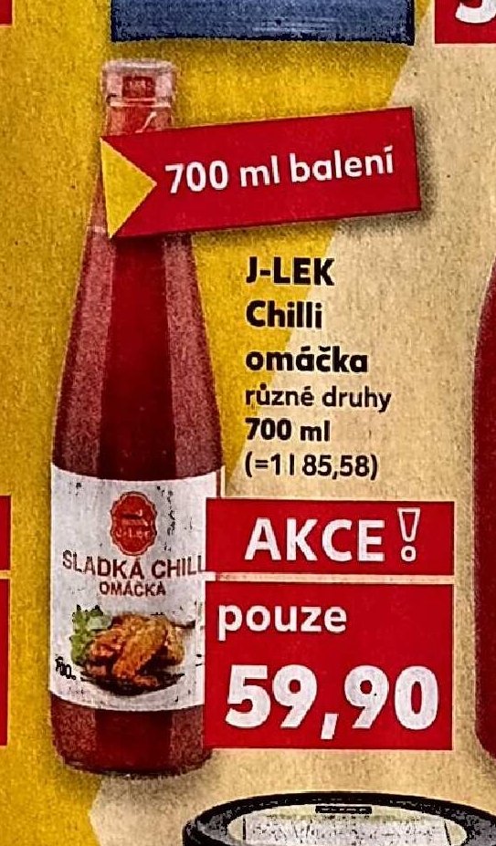 J-Lek Chilli omáčka
