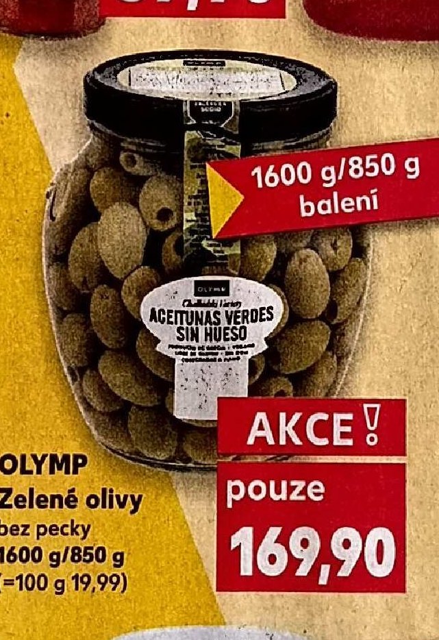 Olymp Zelené olivy