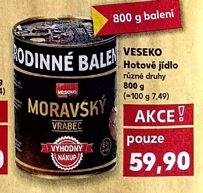 Veseko Hotové jídlo