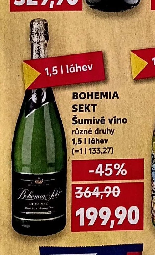 BOHEMIA SEKT Šumivé víno