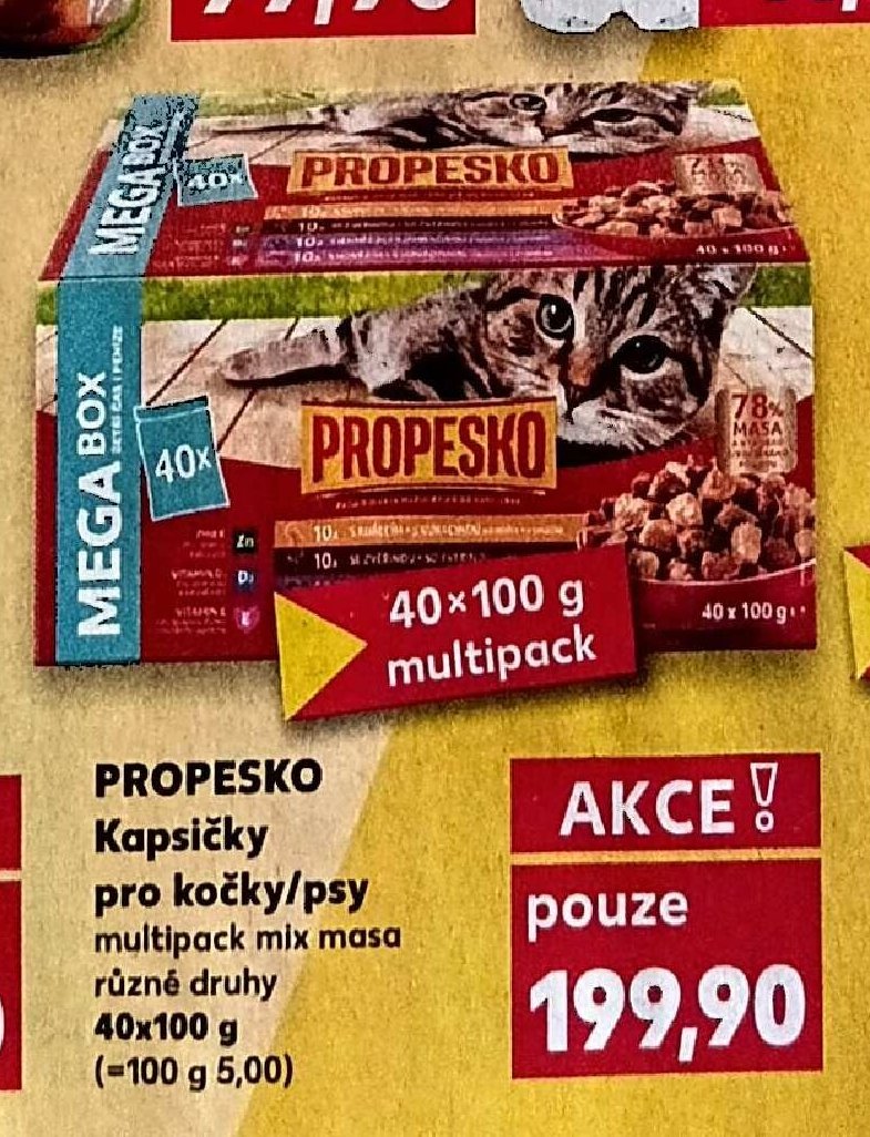 PROPESKO Kapsičky pro kočky