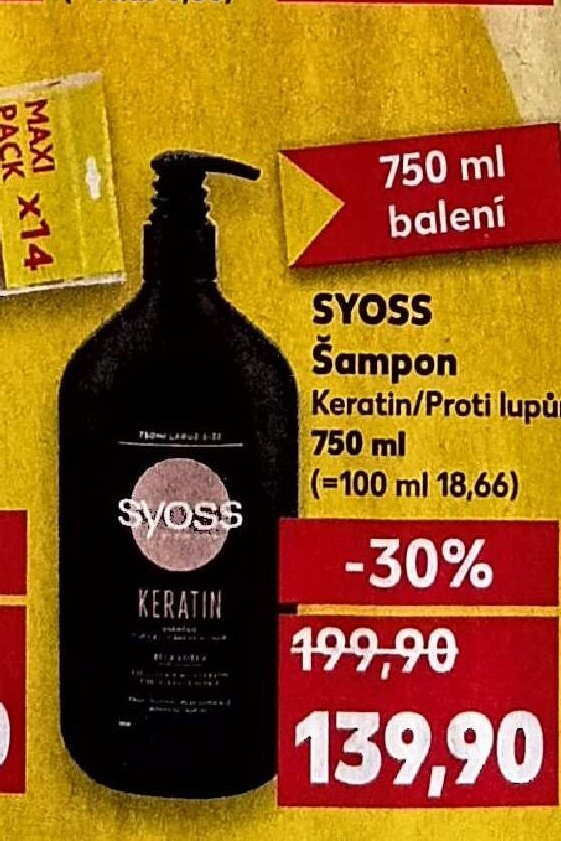 SYOSS Šampon