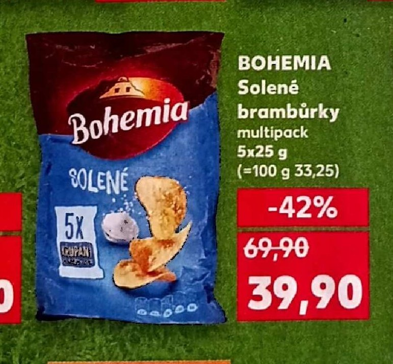 BOHEMIA Solené brambůrky