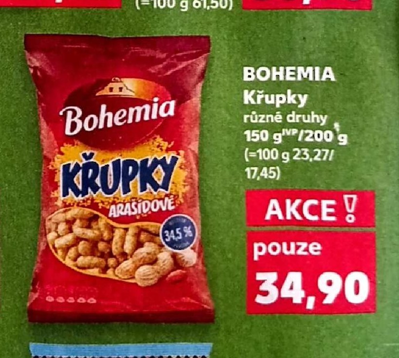 BOHEMIA Křupky