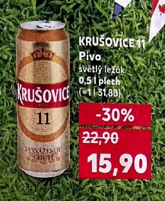 Krušovice 11 Pivo