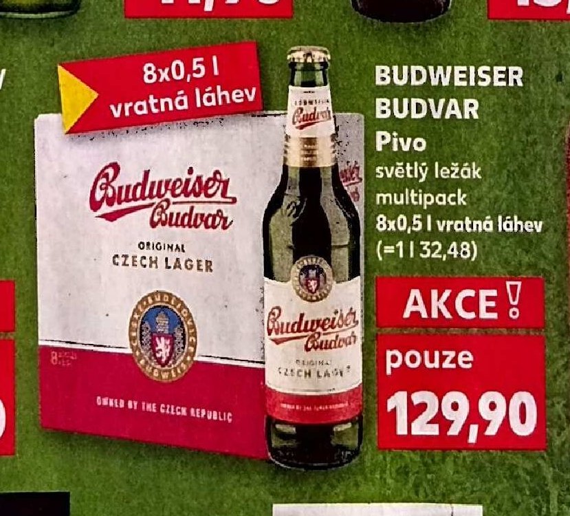 Budweiser Budvar Pivo