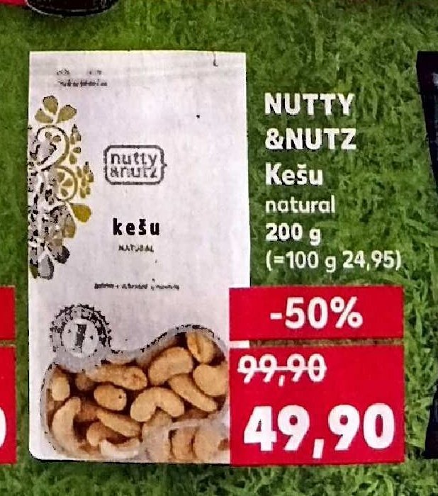 Nutty & Nutz Kešu natural