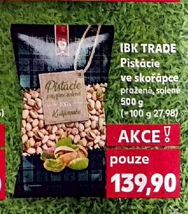 IBK Trade Pistácie ve skořápce