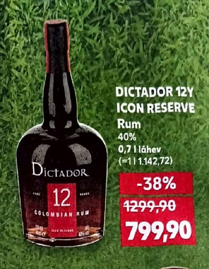 DICTADOR 12Y ICON RESERVE Rum