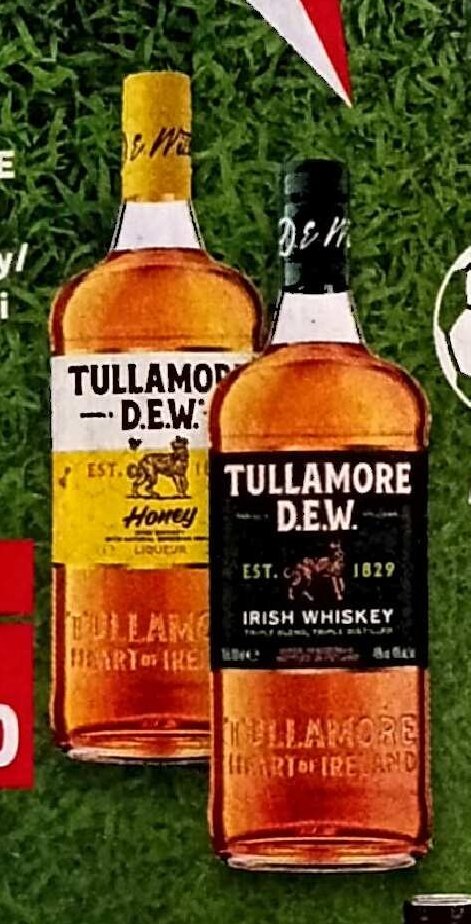 TULLAMORE DEW Irská whiskey