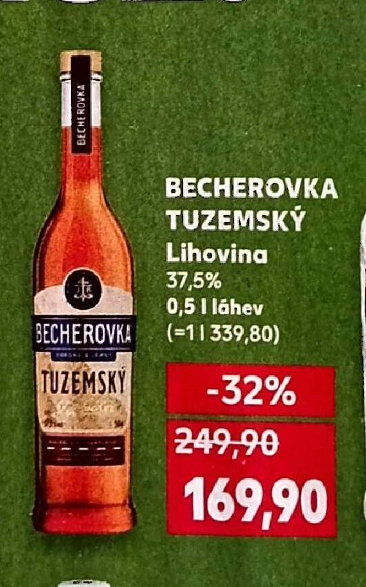BECHEROVKA TUZEMSKÝ Lihovina