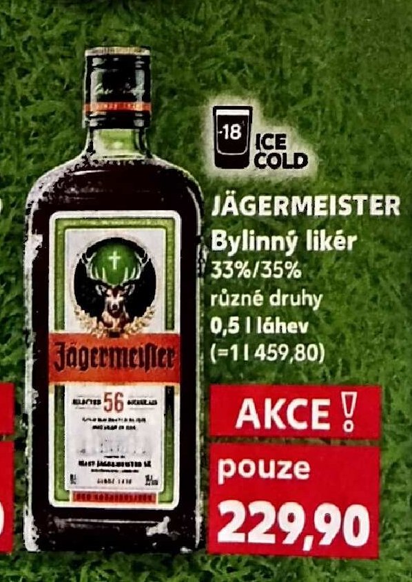 JÄGERMEISTER Bylinný likér