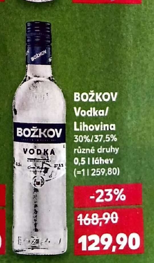 BOŽKOV Vodka