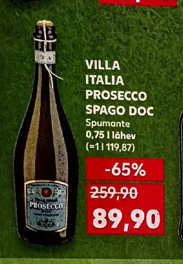 VILLA ITALIA PROSECCO SPAGO DOC