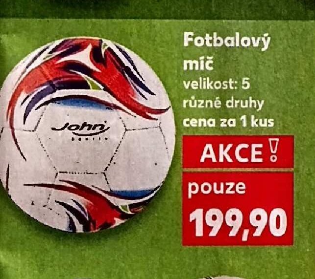 Fotbalový míč John
