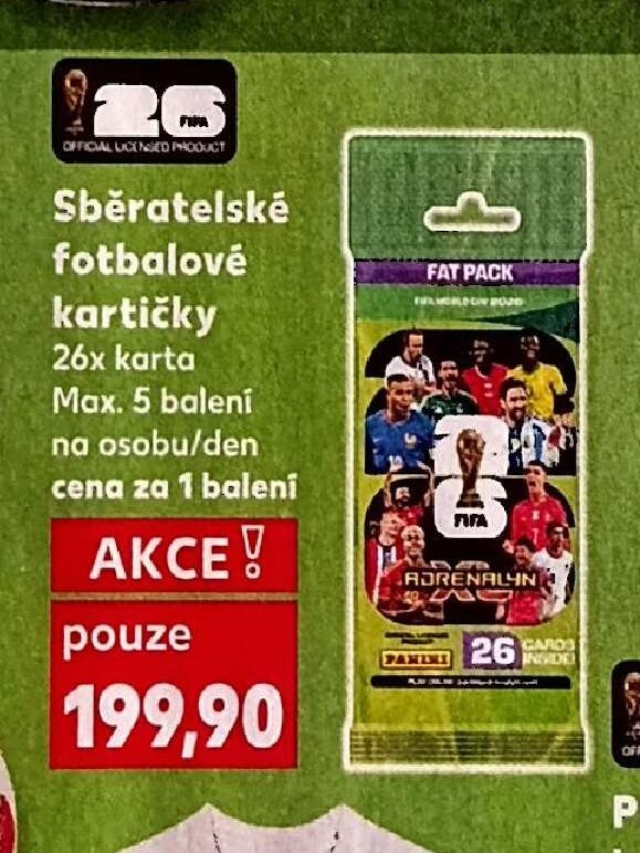 Sběratelské fotbalové kartičky