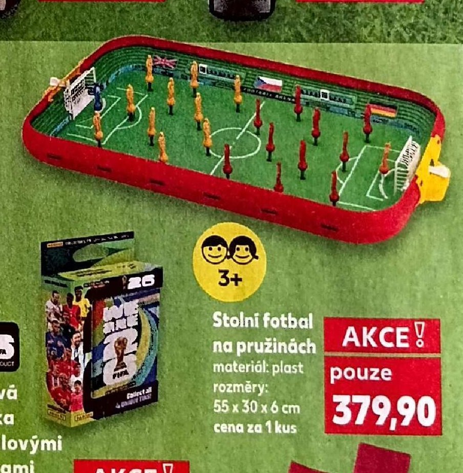 Stolní fotbal na pružinkách