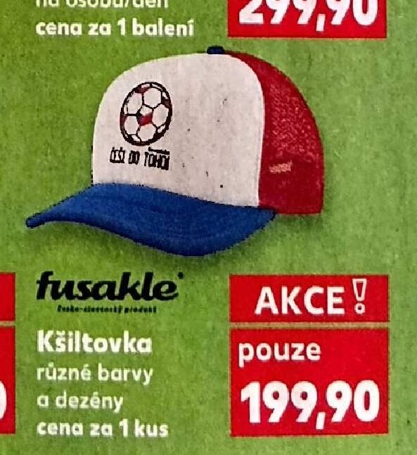 Kšiltovka Česko do toho