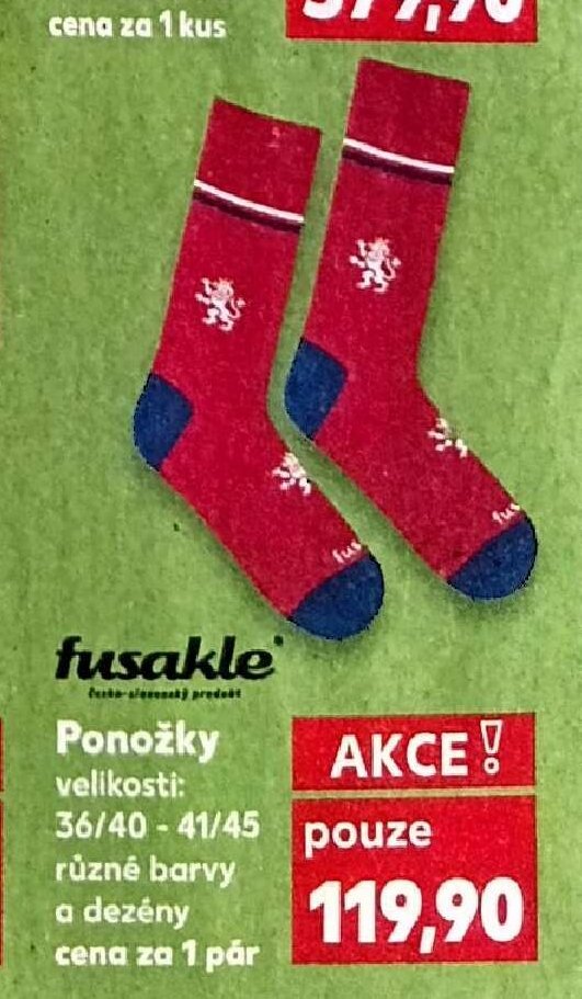 Ponožky Fusakle