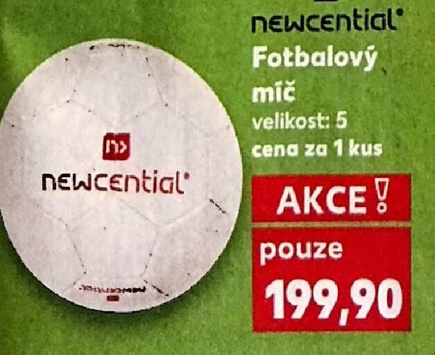 newcential Fotbalový míč