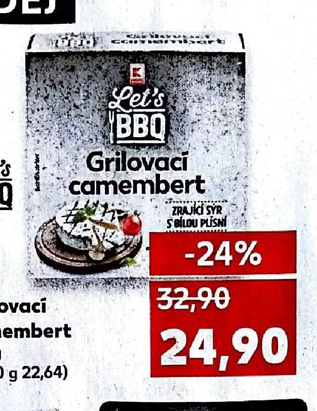 Let's BBQ Grilovací camembert