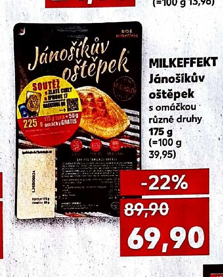 MILKEFFEKT Jánošíkův oštěpek