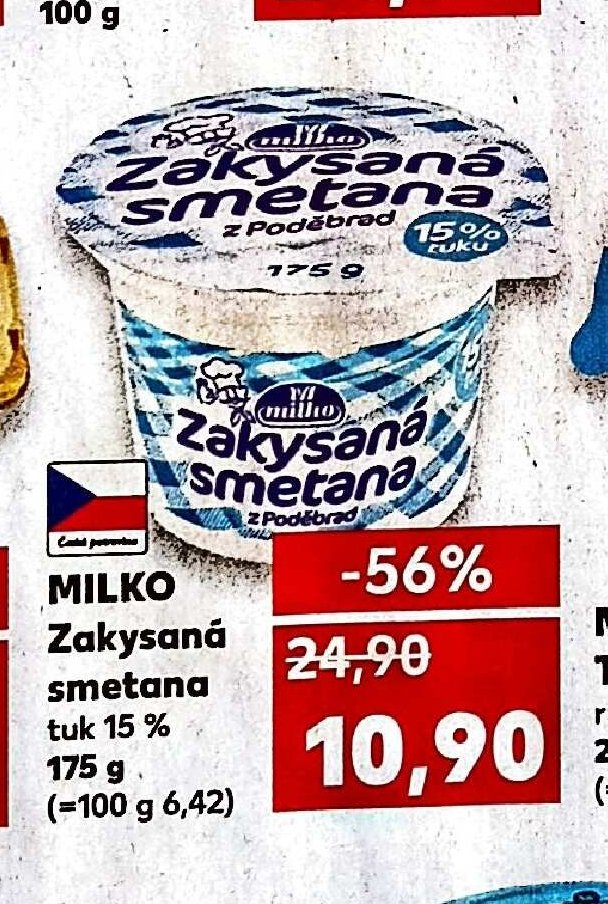 MILKO Zakysaná smetana