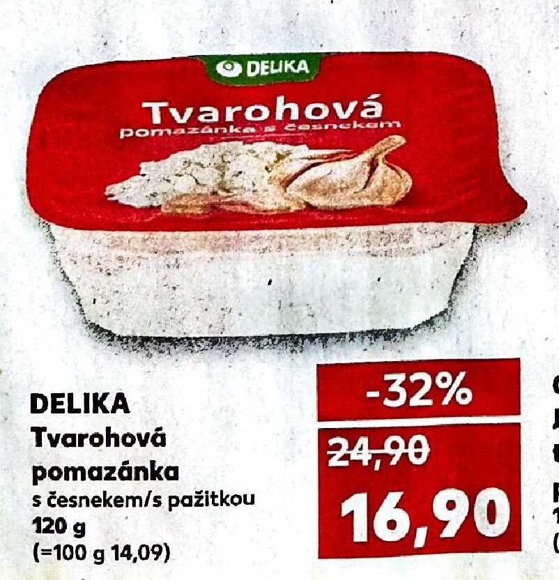 DELIKA Tvarohová pomazánka