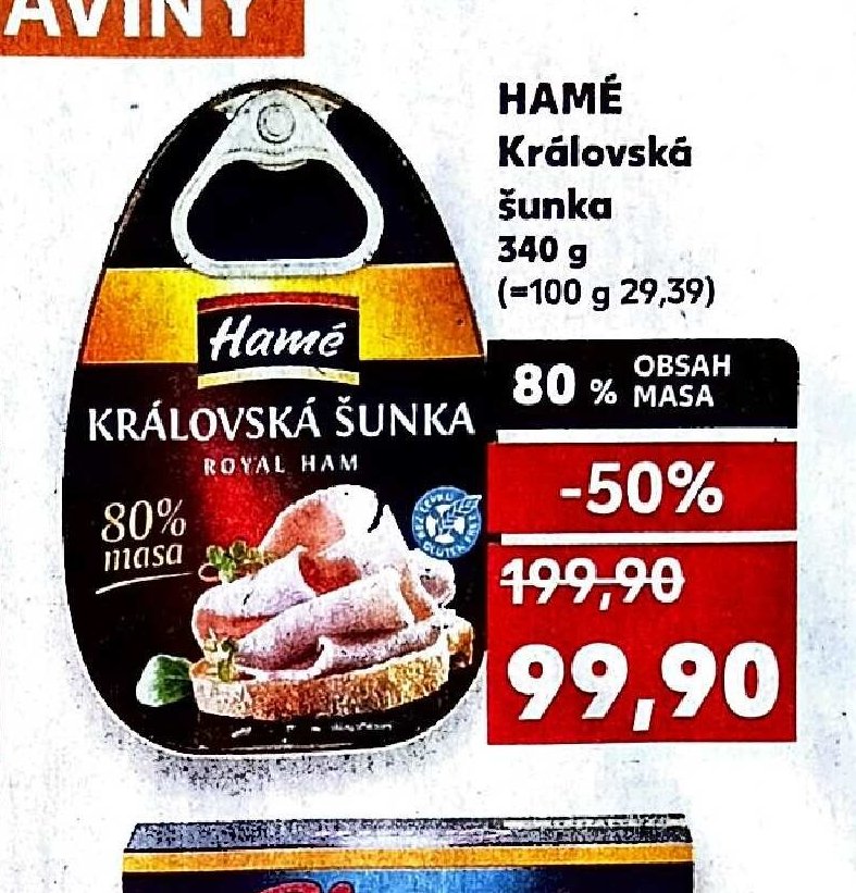HAMÉ Královská šunka