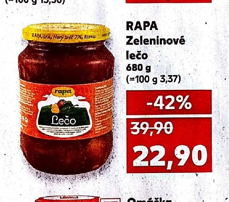 RAPA Zeleninové lečo