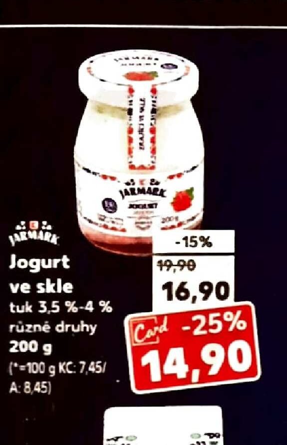 Jogurt ve skle 200 g
