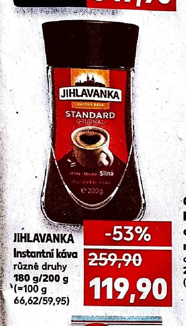 Jihlavanka Instantní káva