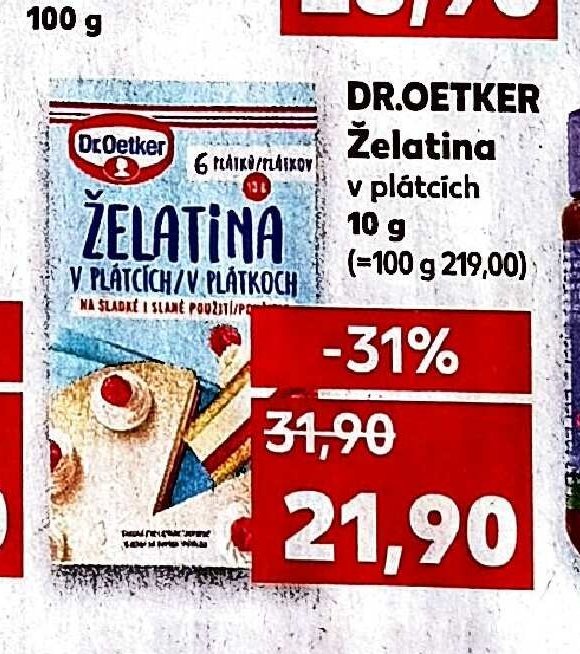 Dr. Oetker Želatina